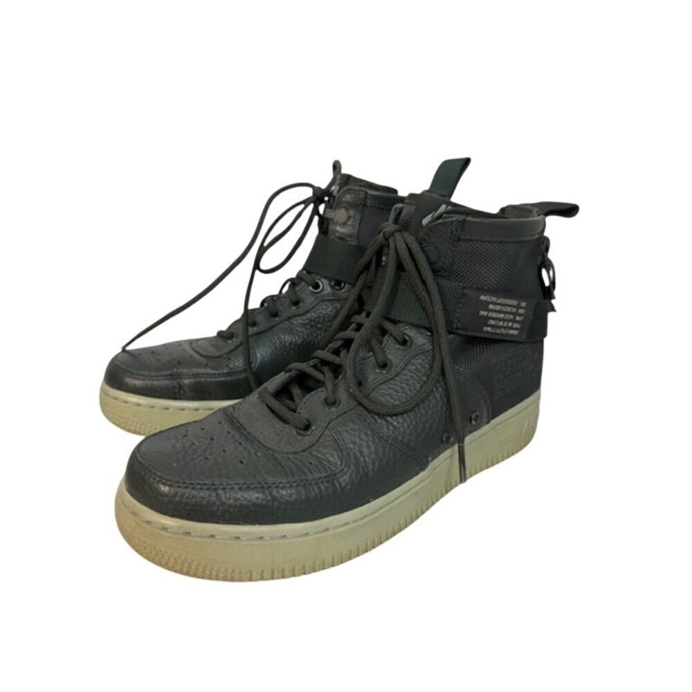 Nike Air SF-AF1 Sneakers Green AA3966300 Outdoor Rubber Leather Canvas